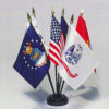 4" x 6" Endura-Gloss Mounted Armed Forces Flag Set
