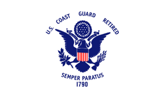 3' x 5' Coast Guard Retirement Flag