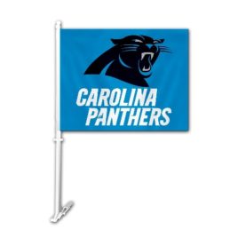 Carolina Panthers | Car Flag W/Wall Brackett